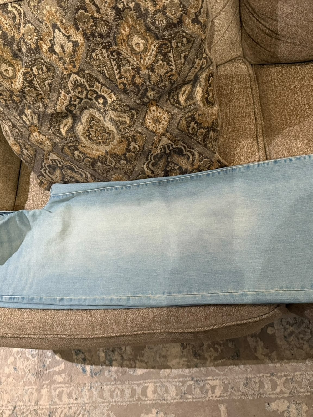 Levi's Womens Light Wash Wide Jeans